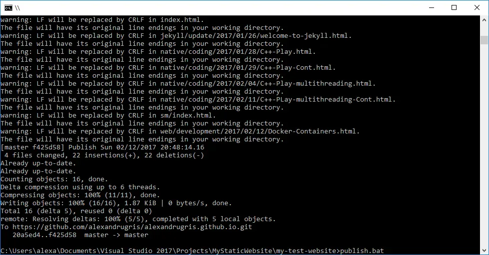 Github Publish