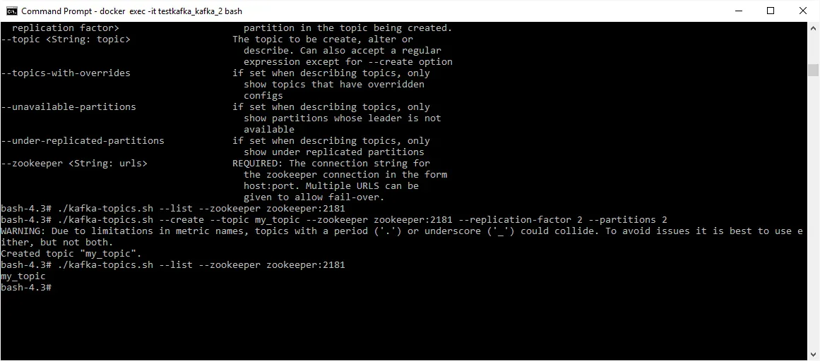 Kafka Commands