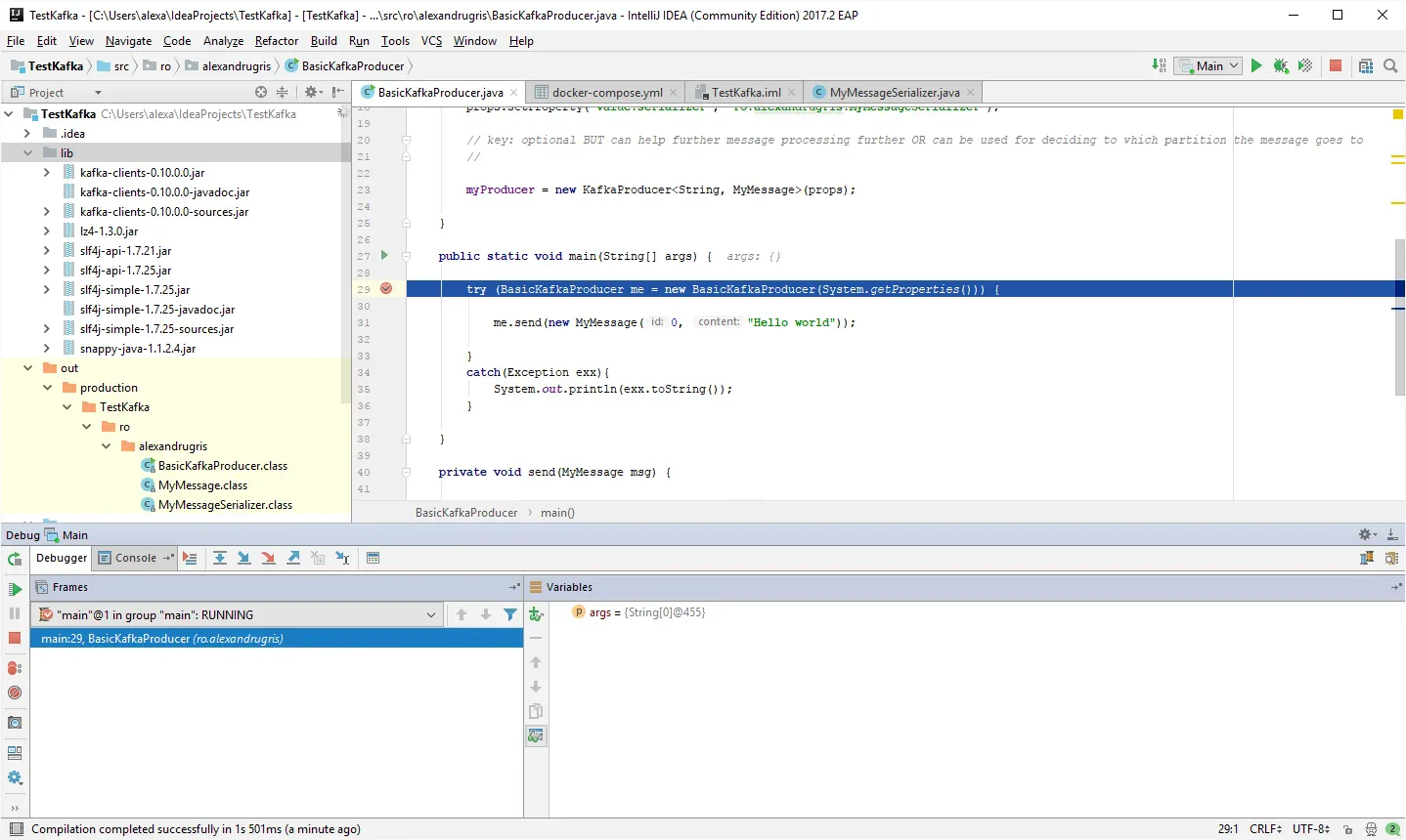 Debugger Breakpoint
