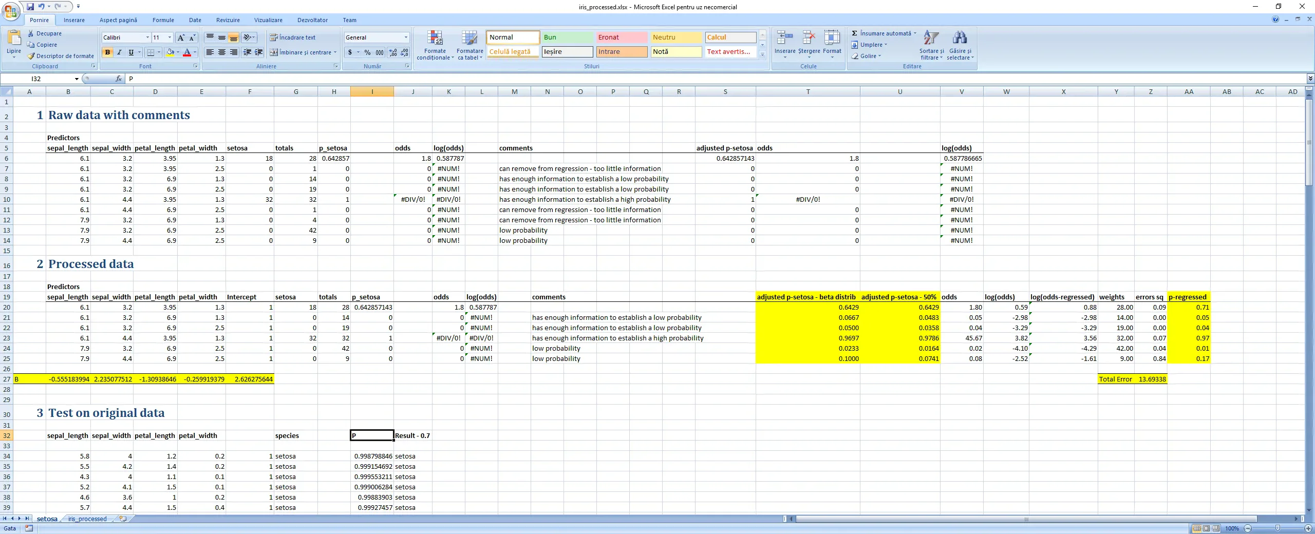 Logistic regression