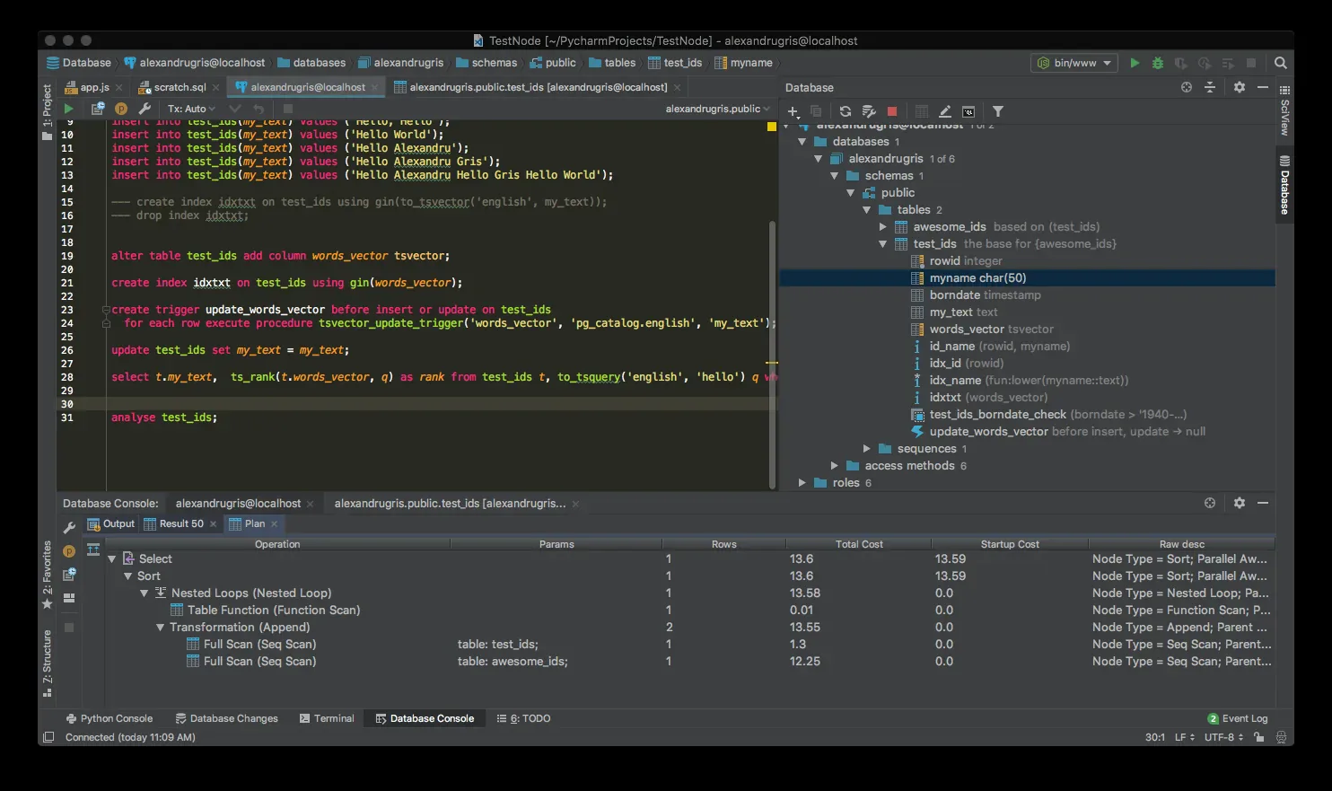 Running Explain From PyCharm